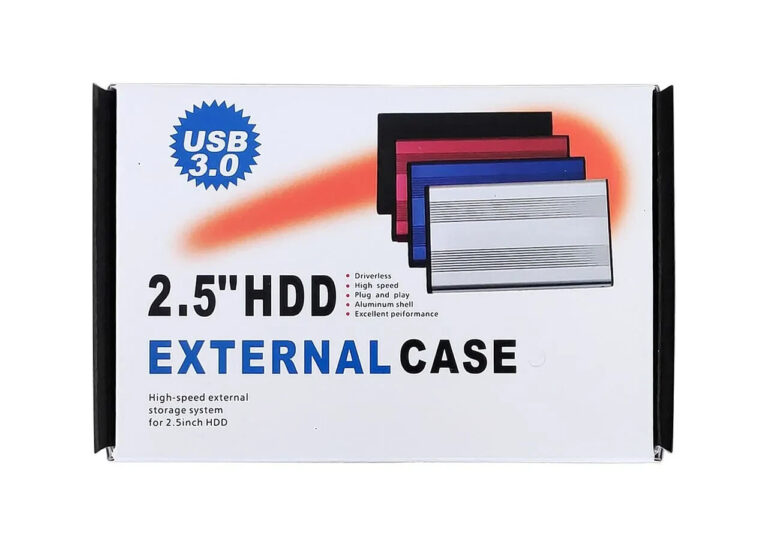 2.5″ HDD External Case USB 3.0 – SATA