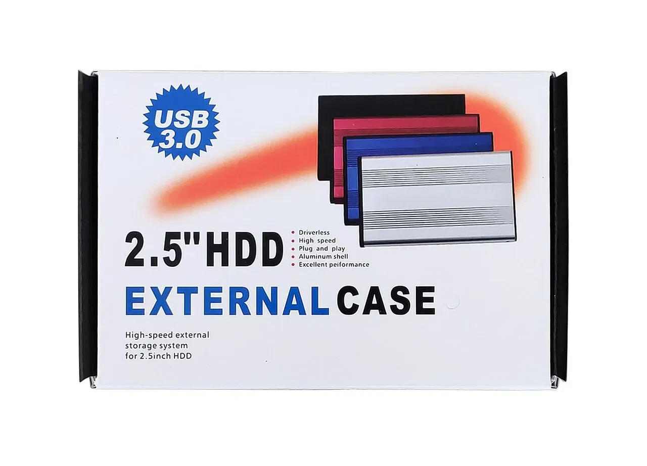 2.5″ HDD External Case USB 3.0 – SATA
