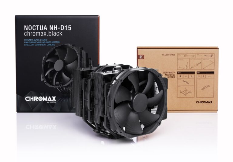 CPU COOLER NOCTUA NH-D15 chromax black