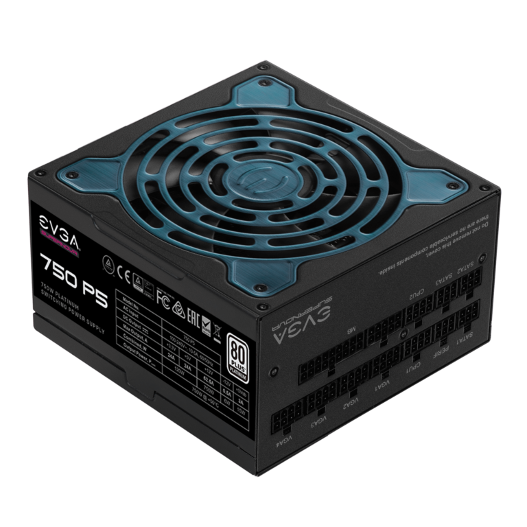 PSU 750W 80+ PLATINUM FULL MODULAR EVGA SUPERNOVA P5 thumbnail 3