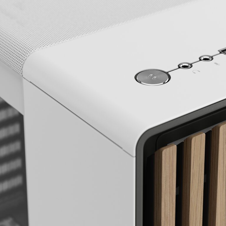 CASE FRACTAL DESIGN NORTH CHALK WHITE TG CLEAR thumbnail 4