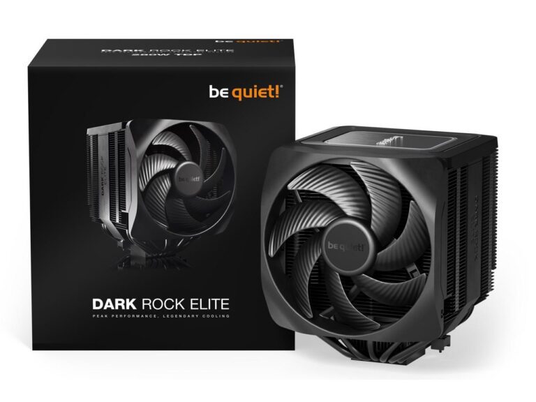 CPU COOLER BEQUIET DARK ROCK ELITE 135MM SILENT WINGS thumbnail 3