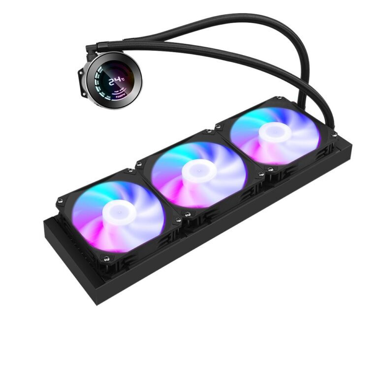 CPU COOLER NEBULA AQUA COOL 360 BLACK ARGB thumbnail 2