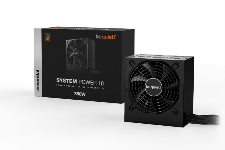 PSU 750W 80+ BRONZE BE QUIET! SYSTEM POWER 10