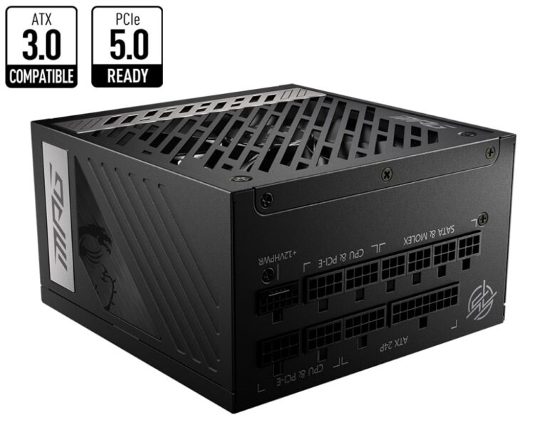 PSU 850W MSI MPG A850G thumbnail 3