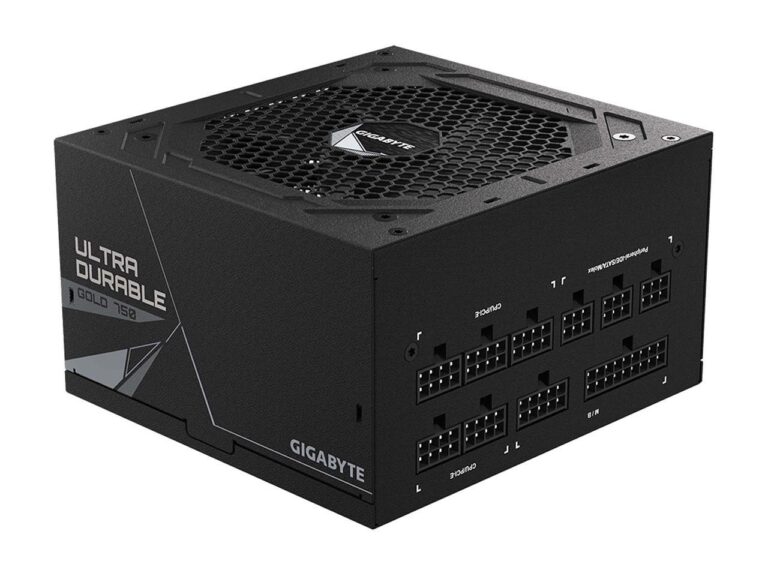 PSU 750W 80+ GOLD GIGABYTE UD750GM thumbnail 2