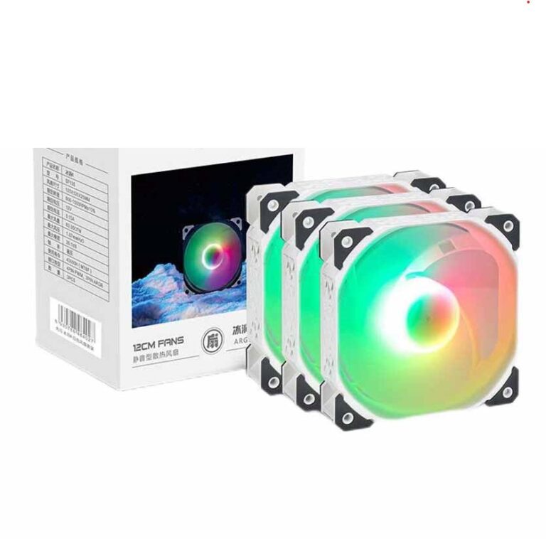 SET NEBULA 3X FAN ARGB KT125 WHITE