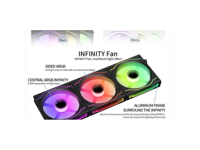 SET NEBULA 3X FAN ARGB XF120 BLACK thumbnail 2