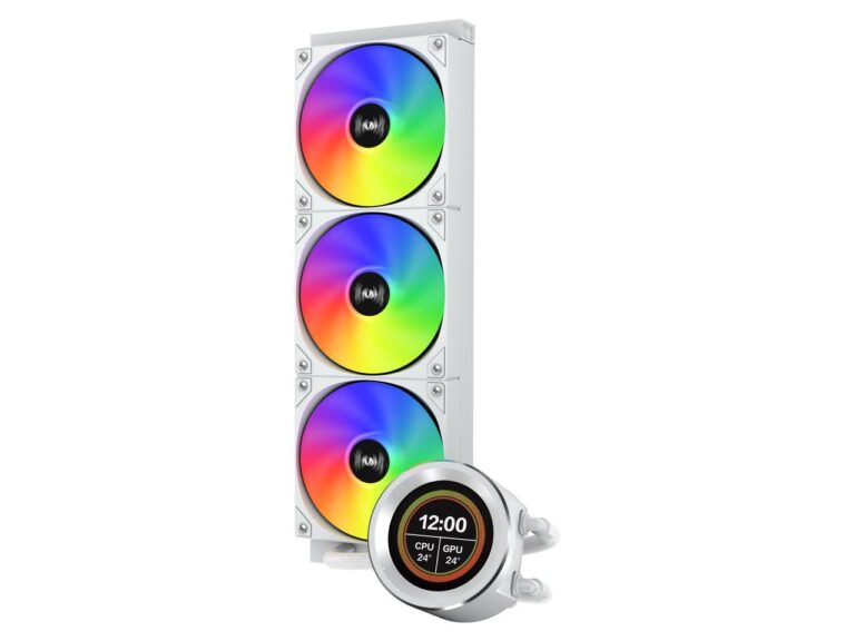 CPU COOLER NEBULA AQUA NOVA 360 WHITE thumbnail 3
