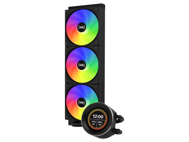 CPU COOLER NEBULA AQUA NOVA 360 BLACK thumbnail 5