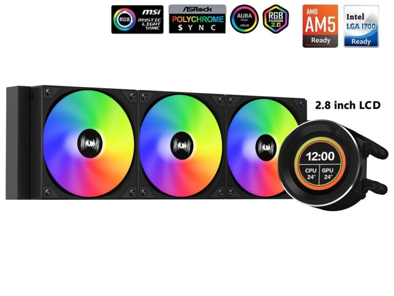 CPU COOLER NEBULA AQUA NOVA 360 BLACK