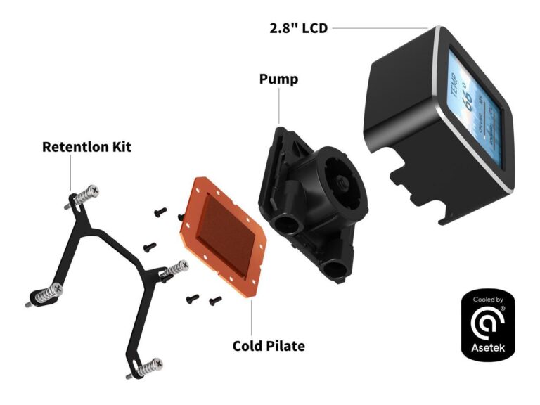 CPU COOLER NEBULA AQUA MAX 360 BLACK thumbnail 3