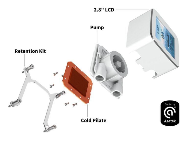 CPU COOLER NEBULA AQUA MAX 360 WHITE thumbnail 5