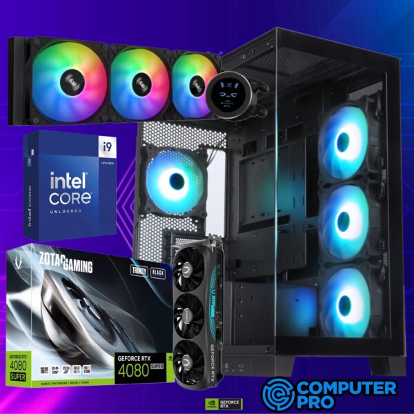 WORKSTATION & GAMING PC NEBULA VIEW ARGB CORE I9-14900K + RTX 4080 SUPER 