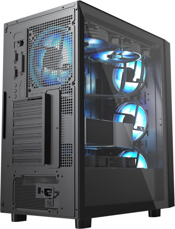 CASE NEBULA TORRENT BLACK ARGB - Figura 3