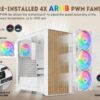 CASE NEBULA NORTH WHITE ARGB - Figura 2