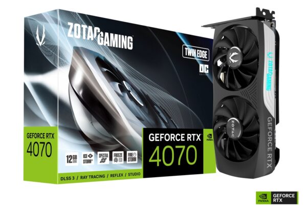 GPU NVIDIA RTX 4070 12GB ZOTAC TWIN EDGE