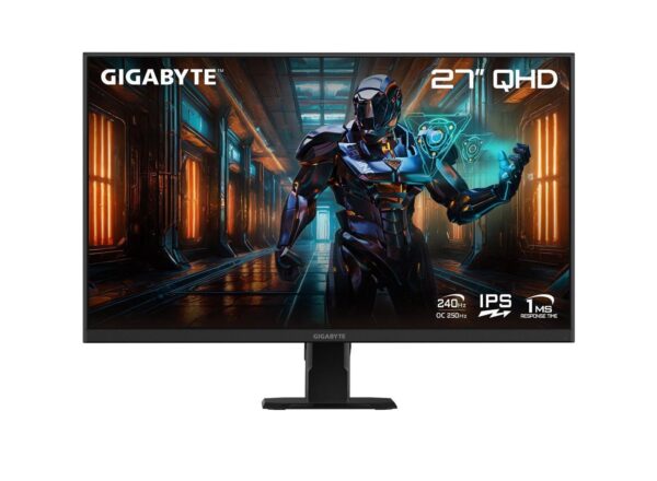 MONITOR GAMING GIGABYTE GS27QX 27 INCH 2K 240HZ 1MS FLAT