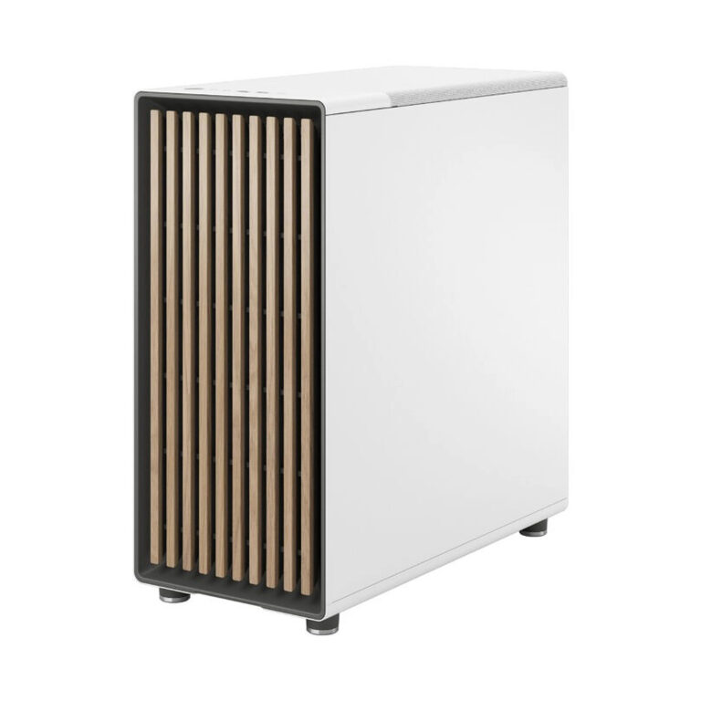 CASE FRACTAL DESIGN NOTH CHALK WHITE MESH thumbnail 5