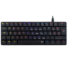 TASTIERE MEKANIKE WHITE SHARK NAGAMAKI RED SWITCHES BLACK/WHITE