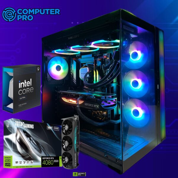 WORKSTATION & GAMING PC BE QUIET! LIGHT BASE 600 LX ULTRA 9 285K + RTX 4080 SUPER