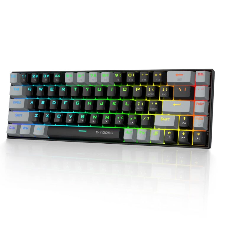 TASTIERE MEKANIKE E-YOOSO Z-686 BLACK-GRAY BROWN SWITCH