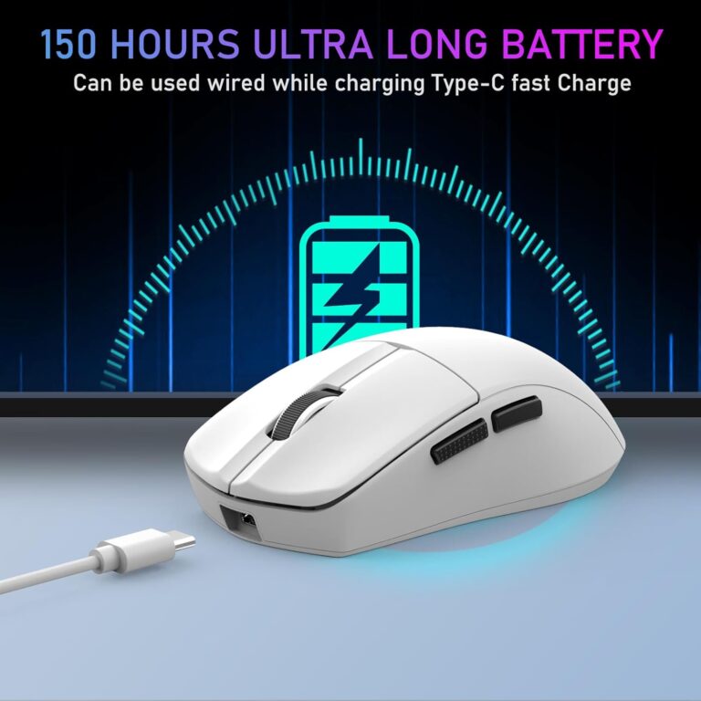 MOUSE WIRELESS E-YOOSO X-44 WHITE 1KHZ thumbnail 3
