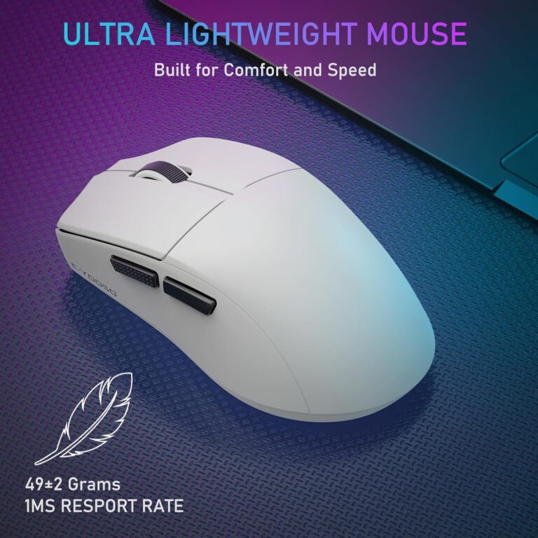 MOUSE WIRELESS E-YOOSO X-44 WHITE 1KHZ thumbnail 2