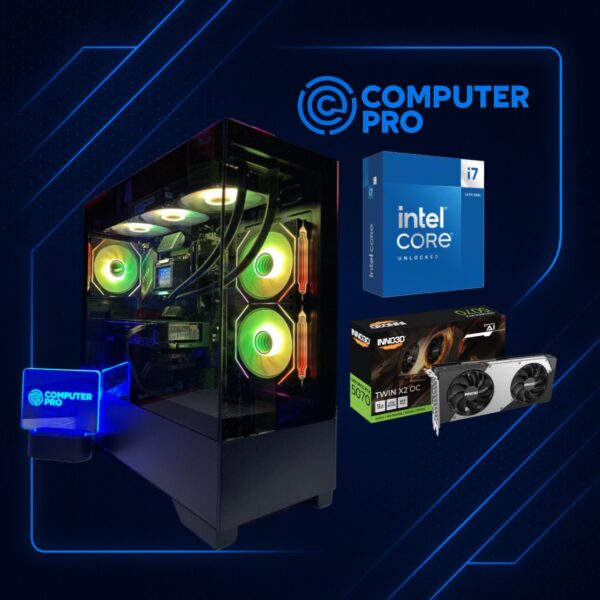 WORKSTATION & GAMING PC NEBULA SOLAR BLACK ARGB