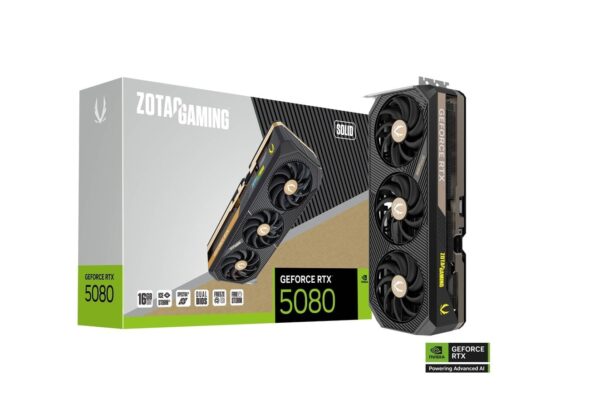 NVIDIA GEFORCE RTX 5080 16GB GDDR7 ZOTAC SOLID