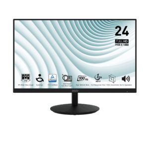 MONITOR MSI PRO MP242A 24 INCH FHD IPS 100HZ 1MS