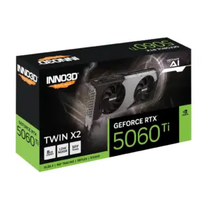 GPU NVIDIA GEFORCE RTX 5060 TI 8GB INNO3D TWIN X2