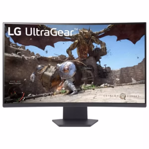 MONITOR LG 32GS60QC-B 32 INCH 2K QHD 180HZ 1MS CURVED