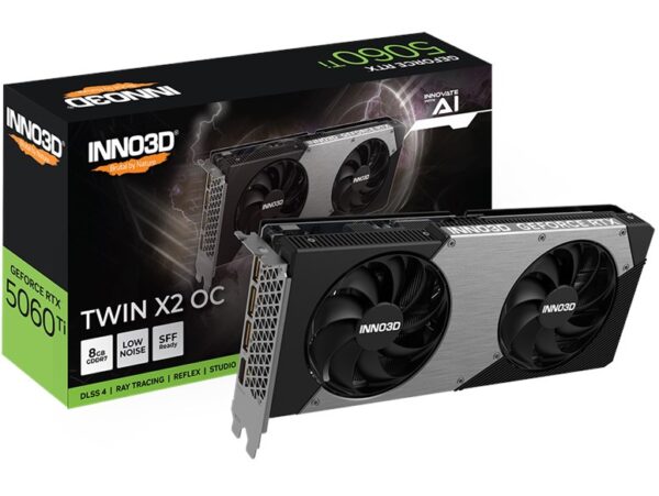 GPU NVIDIA GEFORCE RTX 5060 TI 8GB INNO3D TWIN X2 - Figura 2
