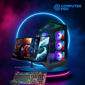 SET GAMING NEBULA ELITE ARGB + MONITOR ACER NITRO 27