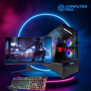 SET GAMING NEBULA SKY ARGB + MONITOR AOC C27G2ZE/BK