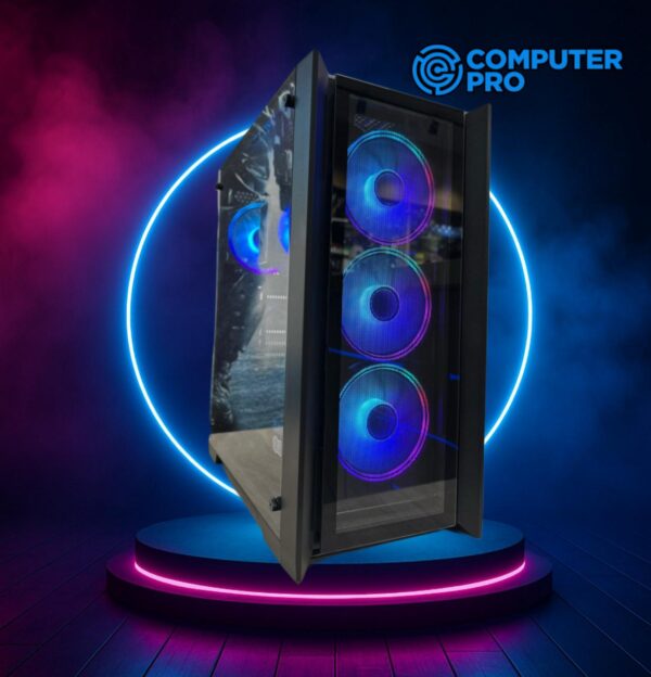 PC GAMING NEBULA GALAXY BLACK ARGB