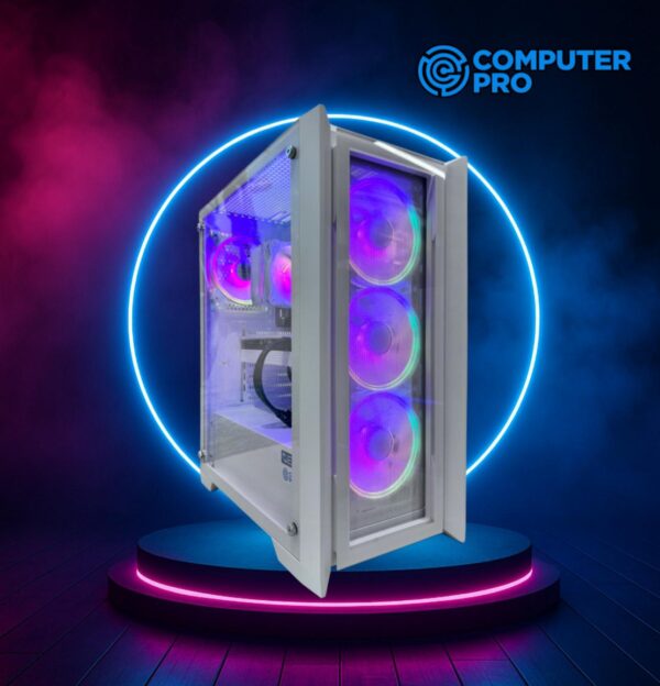 PC GAMING NEBULA GALAXY WHITE ARGB