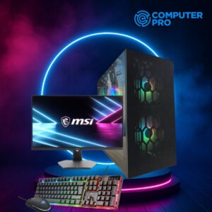 SET GAMING NEBULA MESH ARGB + MONITOR MSI G244F E2