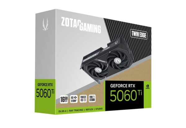 GPU NVIDIA RTX 5060 TI 16GB ZOTAC TWIN EDGE