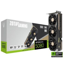 ZOTAC GAMING GeForce RTX 5080 SOLID CORE OC