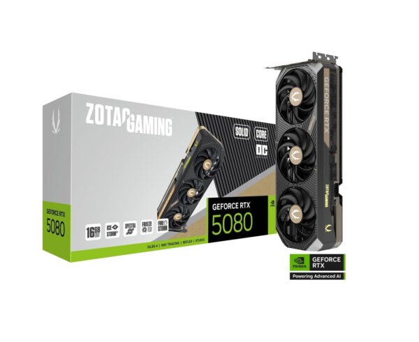 ZOTAC GAMING GeForce RTX 5080 SOLID CORE OC