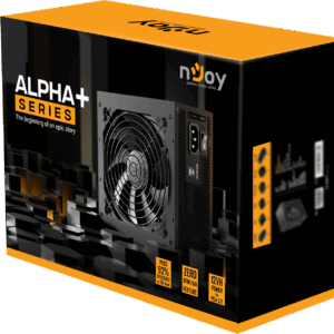 PSU 1000W NJOY ALPHA+ 80+ GOLD MODULAR
