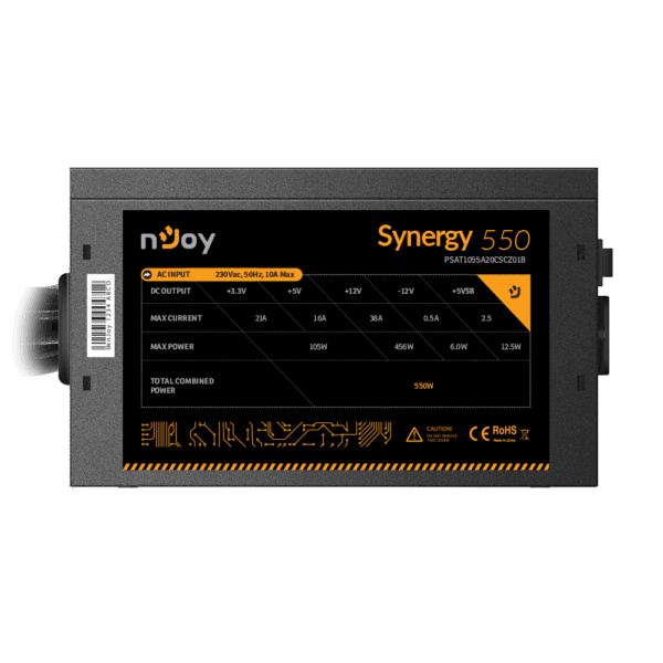 PSU 550W NJOY SYNERGY 80+