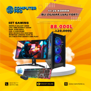 SET GAMING NEBULA GALAXY ARGB