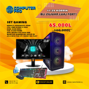 SET GAMING NEBULA SUPERNOVA ARGB