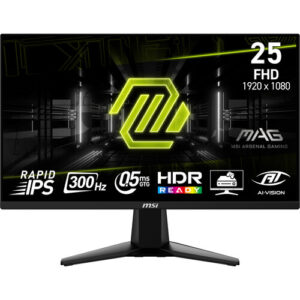 MONITOR MSI MAG 255XF 24.5 INCH FHD IPS 300HZ 0.5MS
