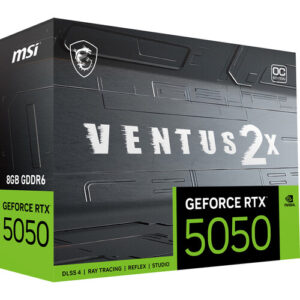 GPU NVIDIA GEFORCE RTX 5050 8GB MSI VENTUS 2X OC
