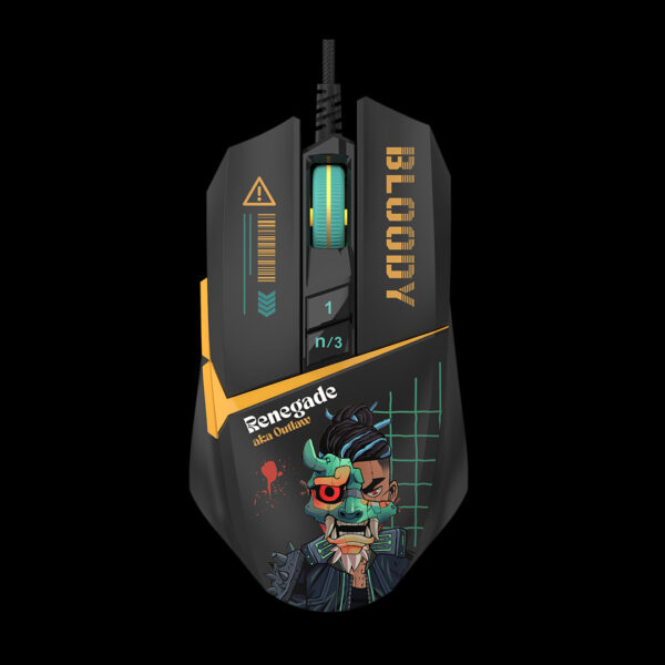 MOUSE BLOODY RENEGATE W63 MAX MIDNIGHT