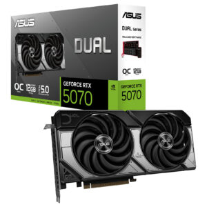 GPU NVIDIA GEFORCE RTX 5070 12GB ASUS DUAL OC